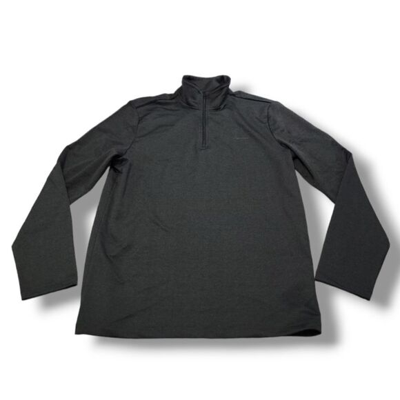 Calvin Klein Other - Calvin Klein Shirt Size Small Pullover Quarter Zip Up Mock Neck Activewear Black